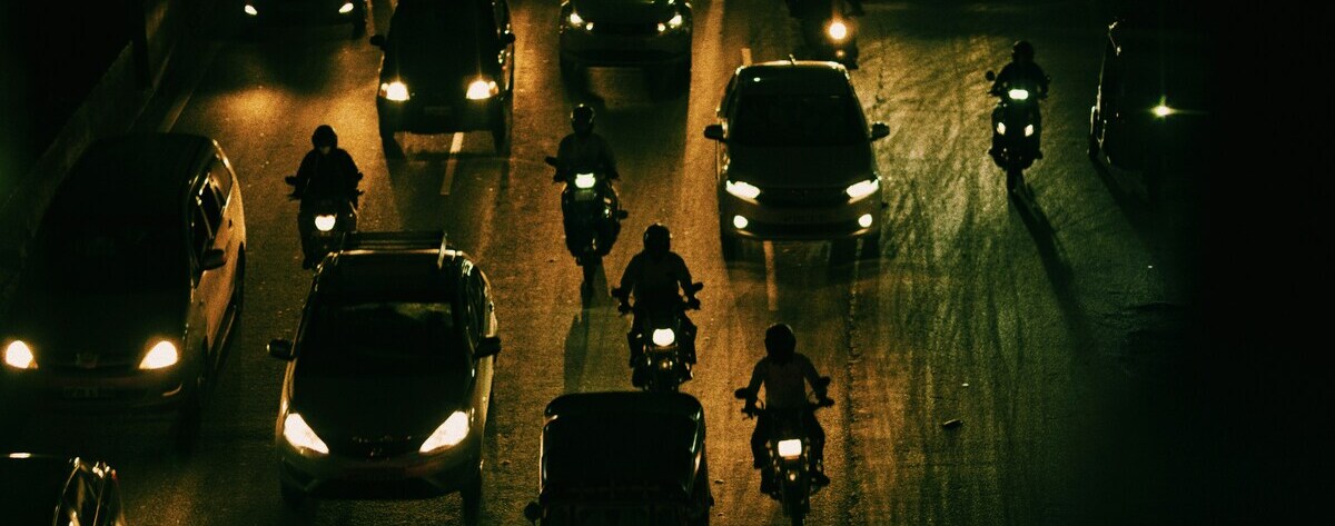 everyone speeding traffic